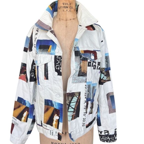 BDG Other - BDG Urban Outfitters Graphic Men’s Denim Jacket Size Medium